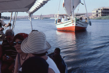balade en felouque autour de l'le Elphantine